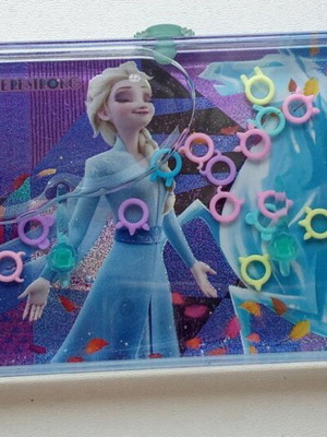 Water game Frozen interactive with rings like new