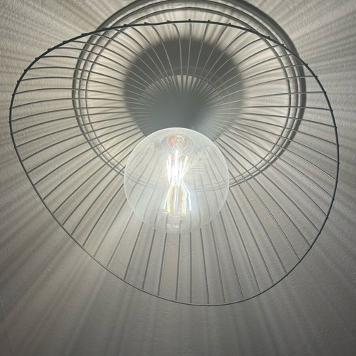 Leroy Merlin metal ceiling light like new, diameter 0.37cm