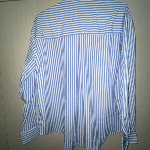 Shein women's shirt like new, size M, white and turquoise