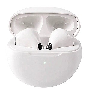 Ασύρματα ακουστικά wireless bluetooth earphones σε λευκό μαύρο ροζ χρώμα