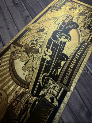 Sprayground Trillion collectible golden ticket like new