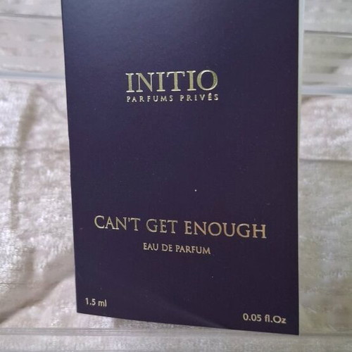 Initio Cant Get Enough perfume sample like new