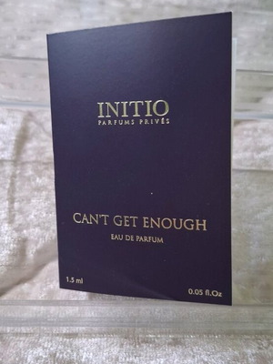 Initio Cant Get Enough perfume sample like new