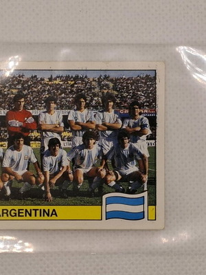 Panini Italia'90 Sticker 117 Argentina like new
