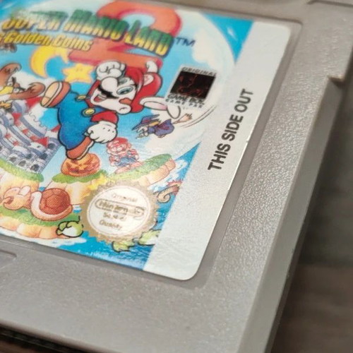 Super Mario Land 2 Game Boy cartridge like new