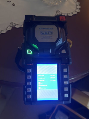 Comway C6S splicer like new for optical fibers
