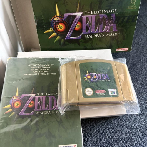 The Legend of Zelda Majora’s Mask N64 game
