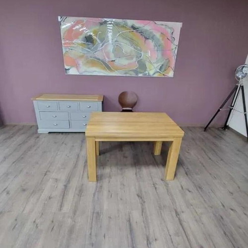 Small wooden dining table new, 100% oak
