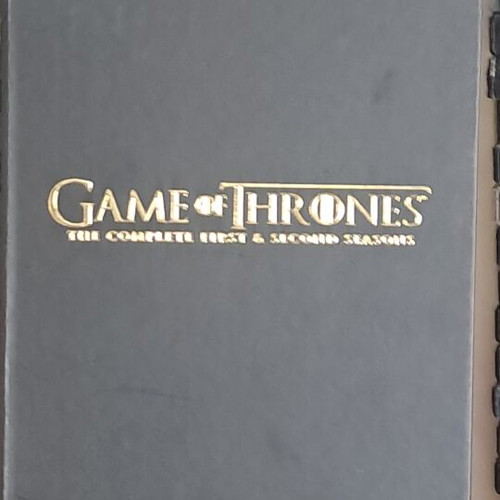 Game of Thrones DVD σεζόν 1 και 2 σαν καινούργιο με αγγλικούς υπότιτλους