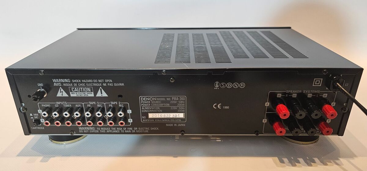 Denon PMA-360 integrated amplifier like… - € 100,00 - Vendora.cy
