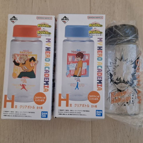 My Hero Academia πλαστικά μπουκάλια καινούργια σφραγισμένα