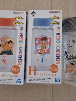 My Hero Academia πλαστικά μπουκάλια καινούργια σφραγισμένα