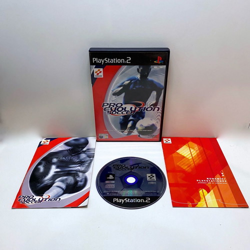 Pro Evolution Soccer 1 PlayStation 2 used with booklet and game catalog