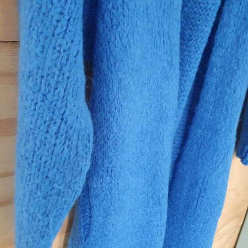 Blue cardigan like new, size One Size