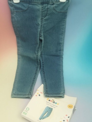 Baby leggings organic cotton size 92, 2 years new
