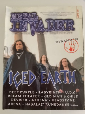 Metal Invader #22 1998 magazine used