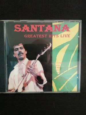 Santana Greatest Hits Live CD σαν καινούργιο, rock