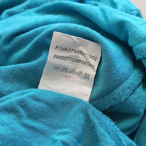 Dress with strap like new, size M/L, blue