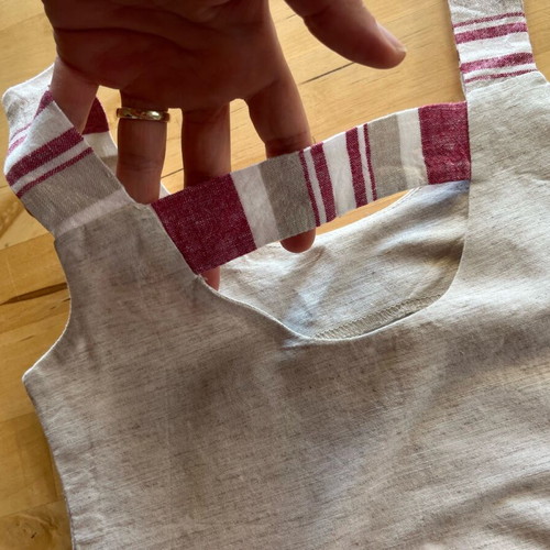 Linen children's blouse like new 34x29cm