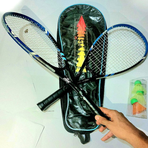 Rackets new with free shuttlecock pack