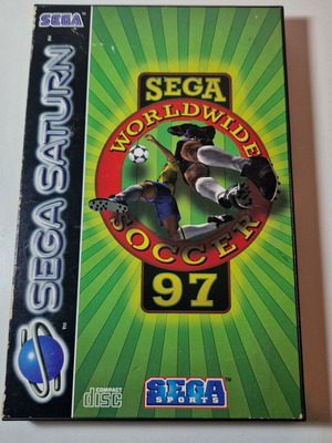 Sega Saturn Worldwide Soccer 97 σαν καινούργιο
