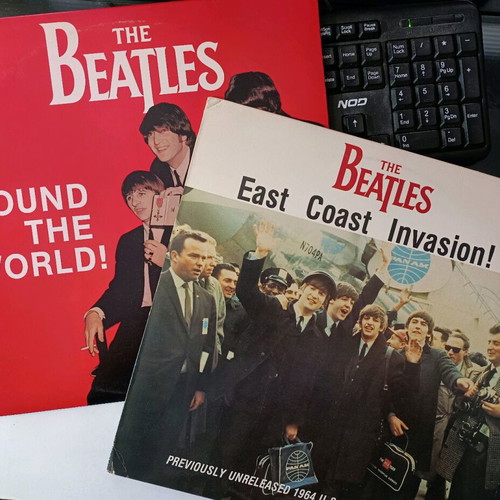 Beatles records like new, pack of 2 with interviews only