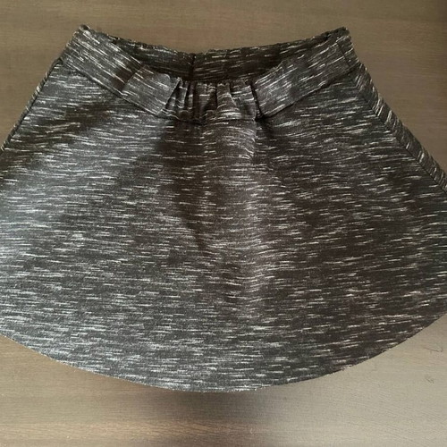 Little Pieces skirt for girl 5-6 years like new, black melange