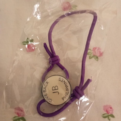 Justin Bieber adjustable bracelet like new