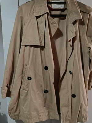 Σταυρωτή καμπαρτίνα Zara μεταχειρισμένη, σε καλή κατάσταση, μέγεθος S