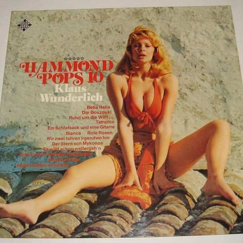 Hammond Pops 10 vinyl used Klaus Wunderlich