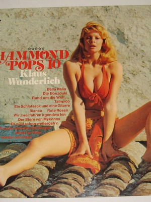 Hammond Pops 10 vinyl used Klaus Wunderlich