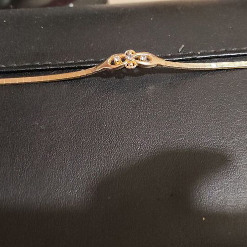 Gold bracelet 585 new, 6.8g, length 18cm