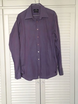 Dino Libero men's shirt Large used, purple