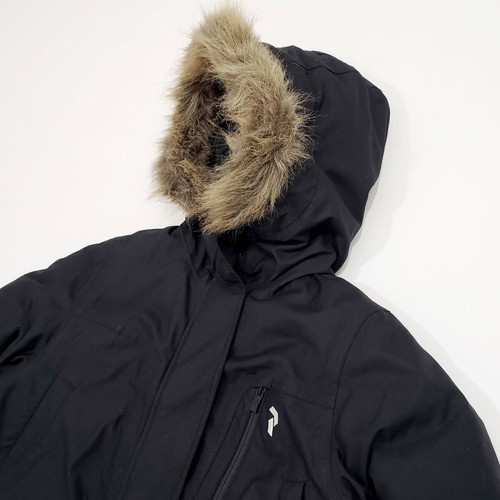 Peak Performance Hipe Down Parka black, like new, women's S