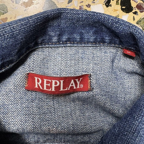 Replay Denim Jacket Medium Blue Like New