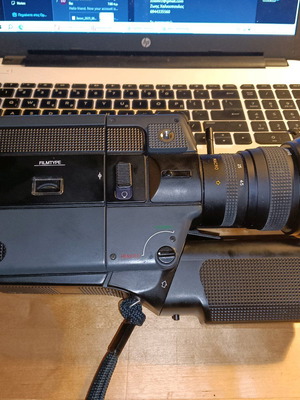 Bauer S207 XL video camera used with accessories