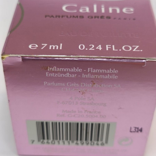 Grés Caline miniature perfume EDT 7 ml