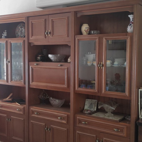 Vintage wooden display cabinet like new