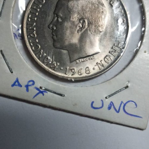 Greece 10 Drachmai 1968 uncirculated