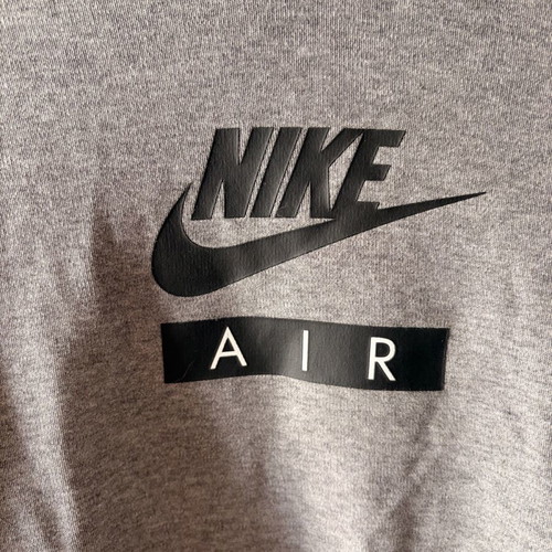 Nike cropped long-sleeve shirt XL like new, gray pink
