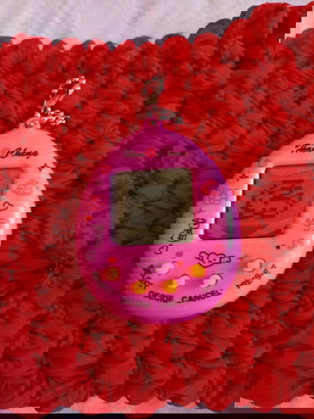 Ρετρό Tamagotchi "Han Cheng" σε ροζ χρώμα