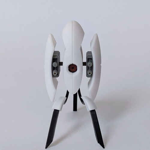 Portal Turret figure 3D-printed new, 1:12 scale kit