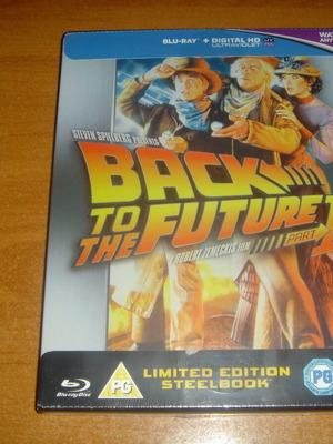 Back to the Future Part 3 Steelbook limited edition Blu-Ray new