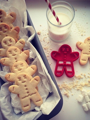 Gingerbread Man Cookie Cutter made to order, PETG food-safe