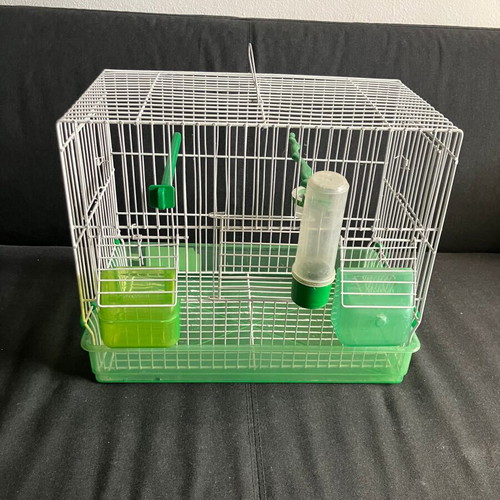 Canary breeding cage used, functional, 21x37x30 cm