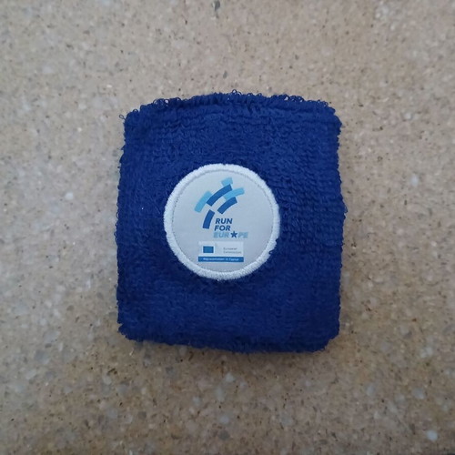 Blue Run For Europe wristband new