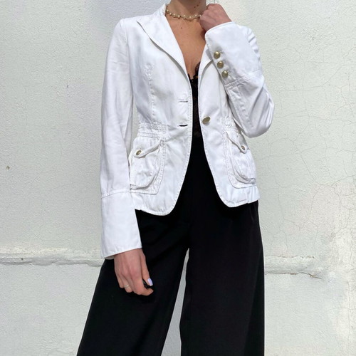 Pinko jacket like new vintage condition, size M/L, white