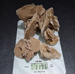 Desert Rose natural stones set of 4, used, 1.2kg