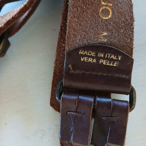 Liu Jo leather boho belt brown like new, size M