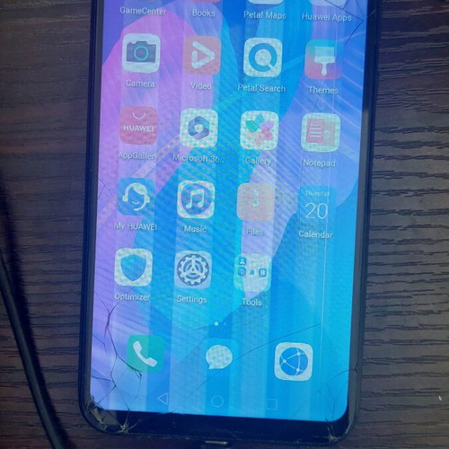 Huawei P40 lite E smartphone for repair or spare parts
